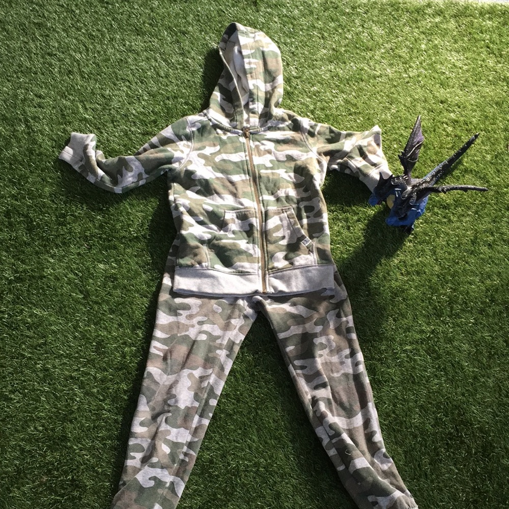 Carters Camo Sweatsuit.